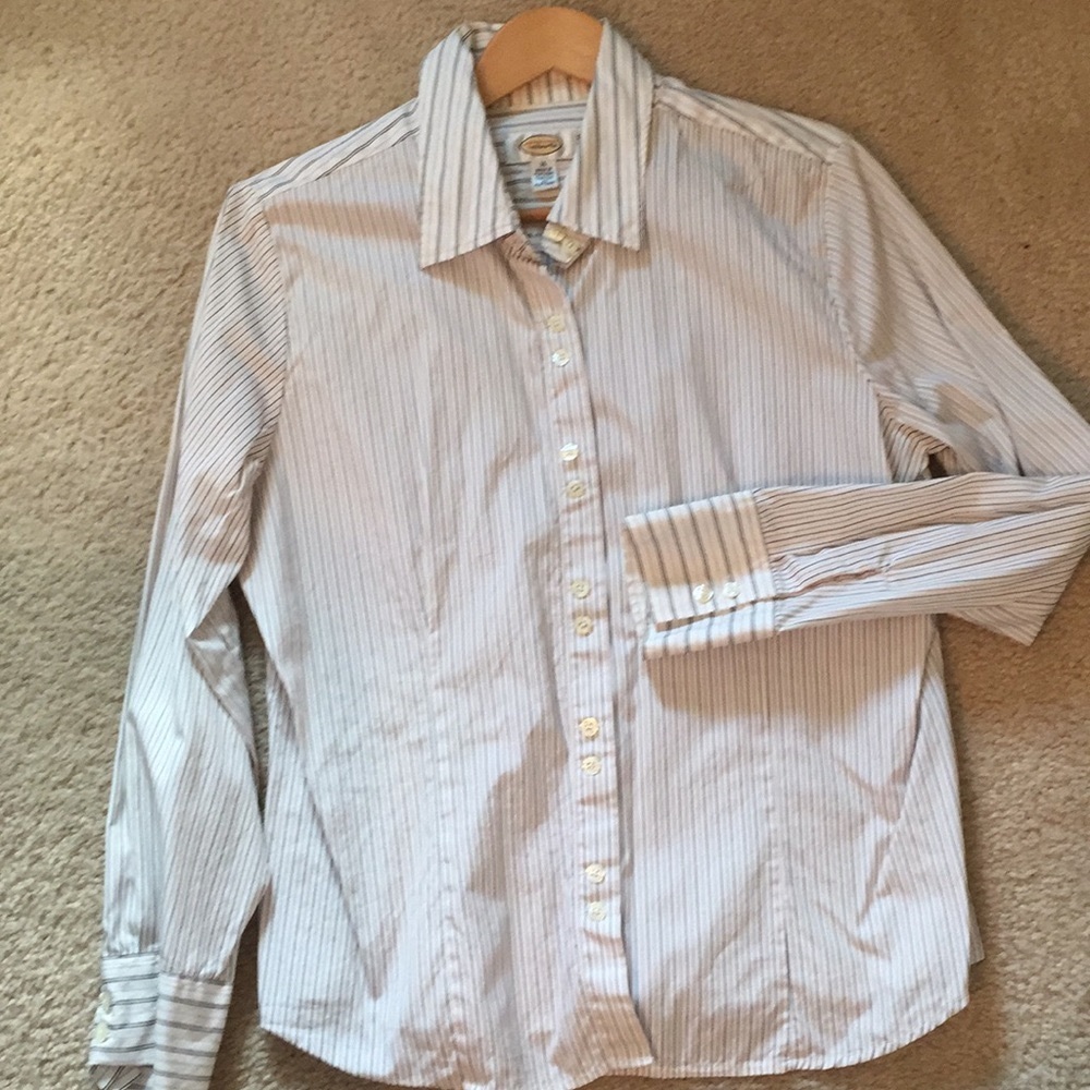 Talbots Oxford shirt 100% cotton shirt size 16